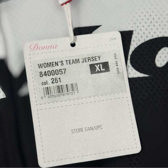 Cervelo Women's Team Jersey Black/White/Lilac Castelli Donna Cycling NWT XL - Picture 6 of 6